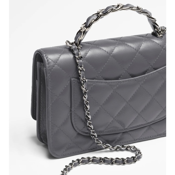 Chanel grey WOC with handle - Picture 3 of 15